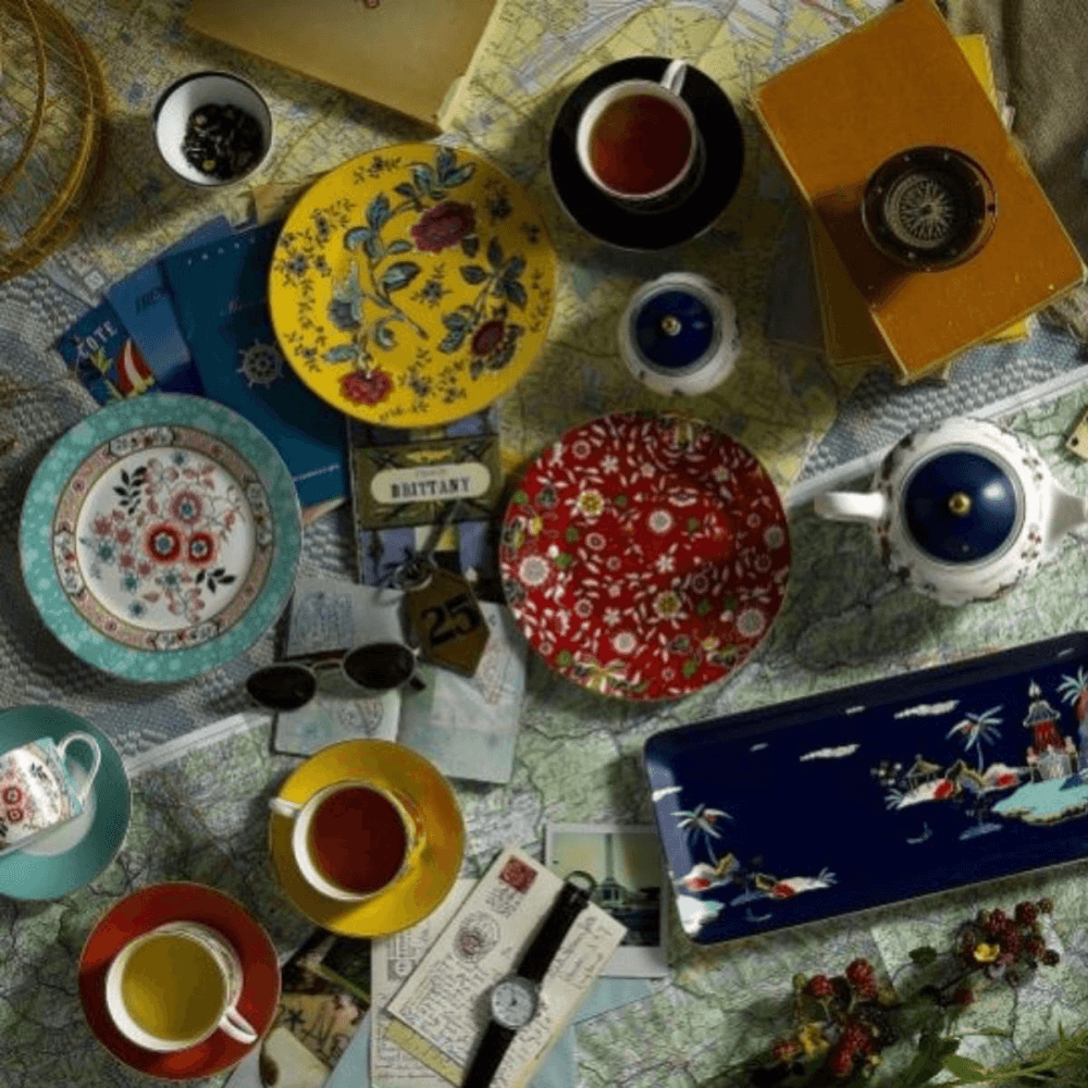 Wonderlust Set of 4 Plates