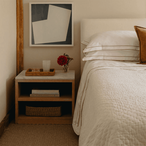 Image showing the Frame Two Corded Duvet Cover product.