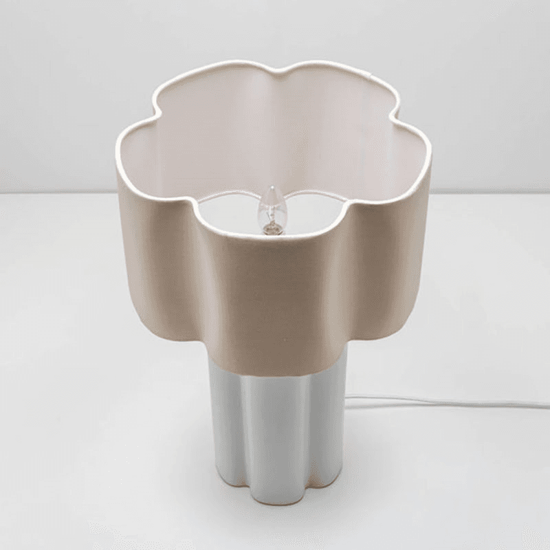 Flower Table Lamp, Opal
