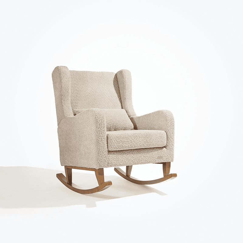 Harper Wingback Rocking Chair & Footstool
