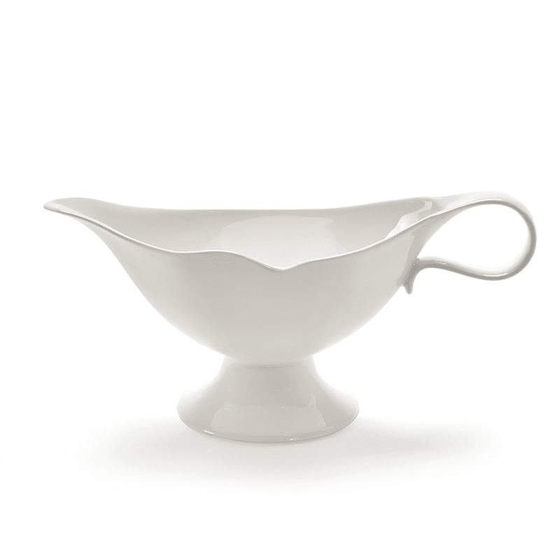 Les Objets Mouleversants by Wouters&Hend Lips Gravy Boat, White