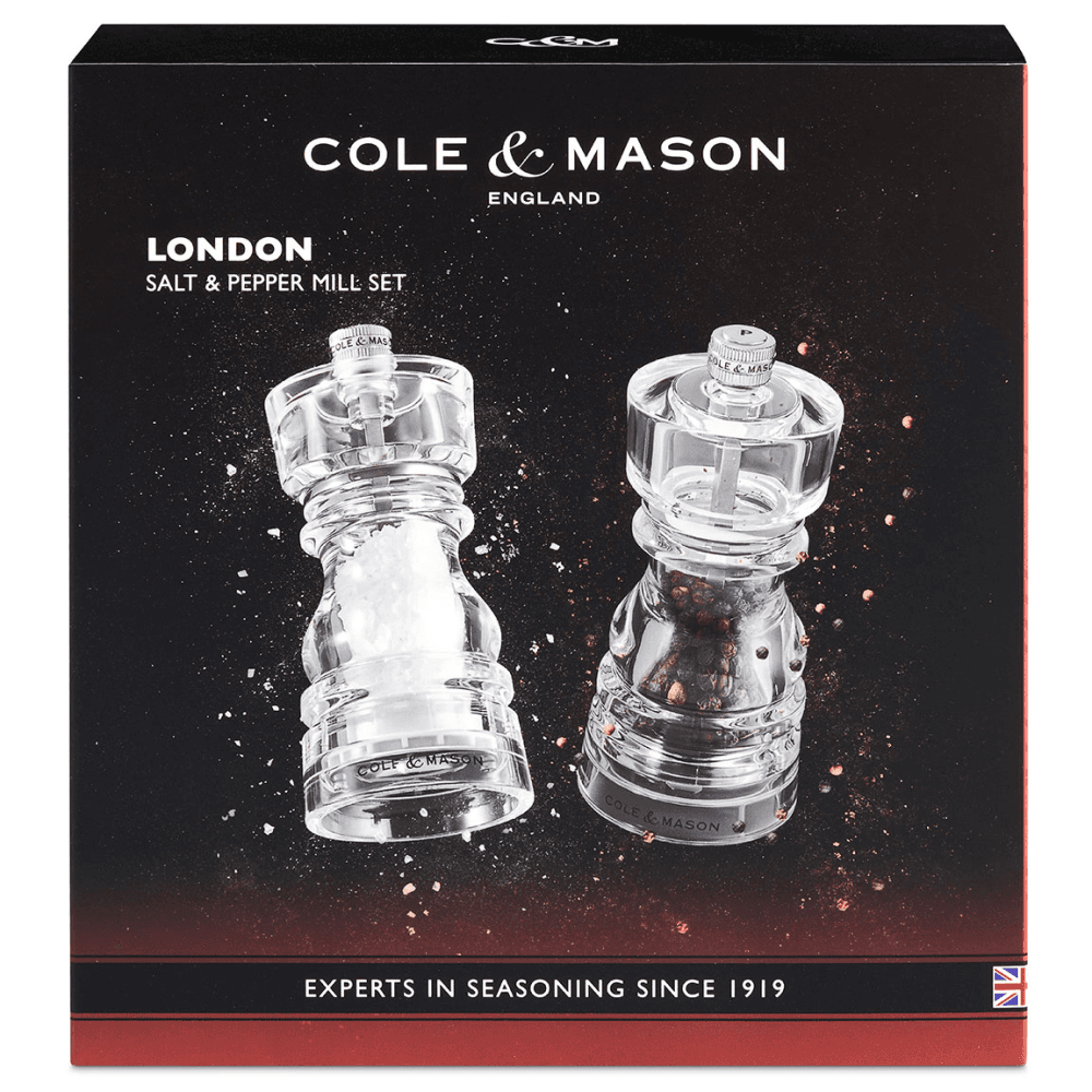 London Salt & Pepper Mill Set