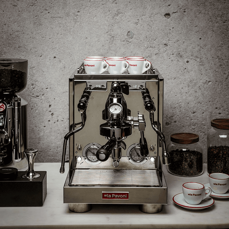 Botticelli Evolution Coffee Machine, Stainless Steel