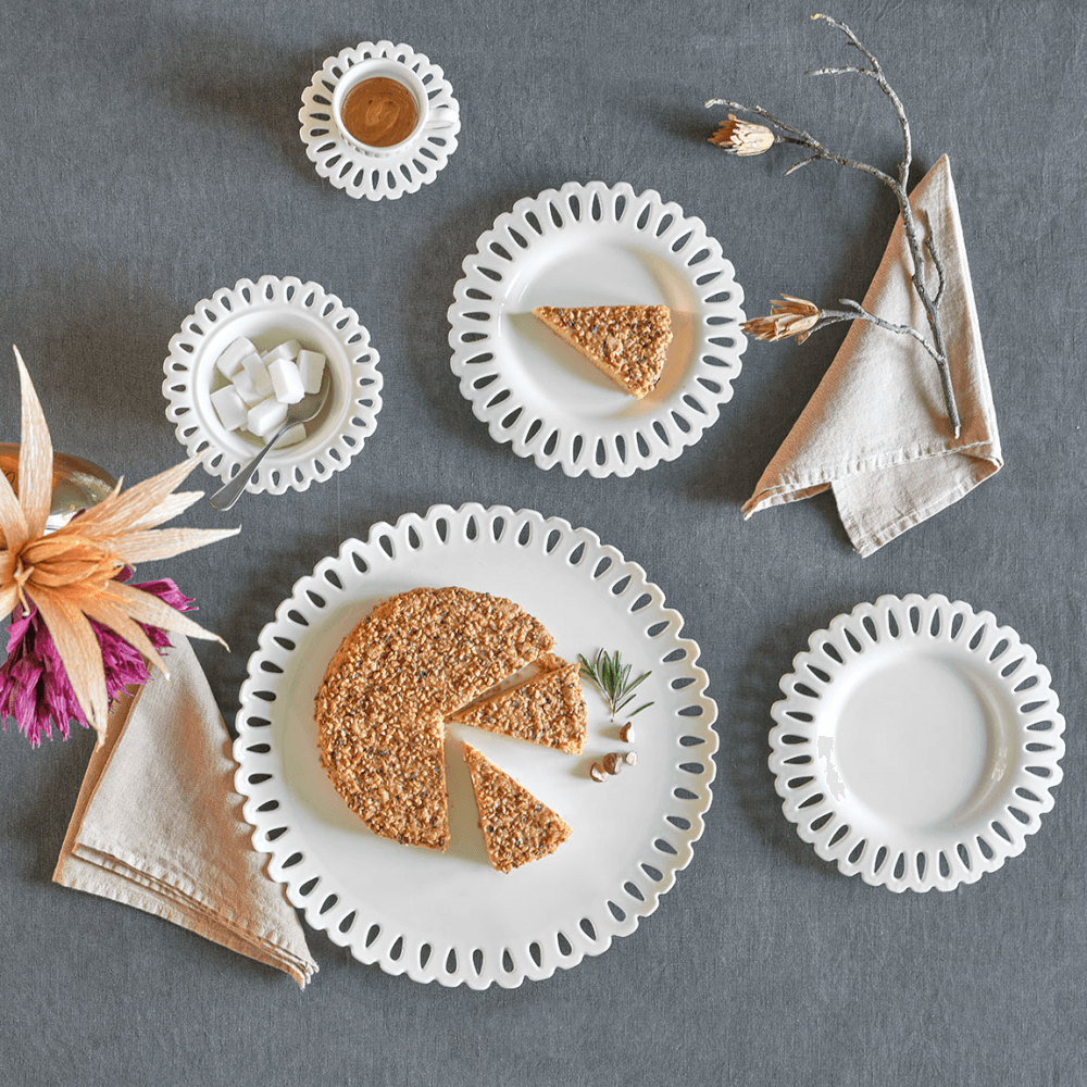 Giulietta Soup Plate, White