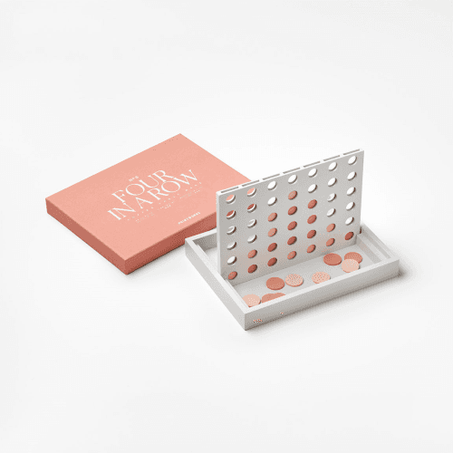Image showing the Classic Four in a Row, Dusty Pink product.
