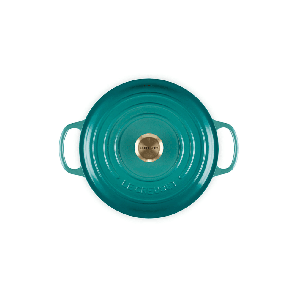 Signature Cast Iron Round Casserole