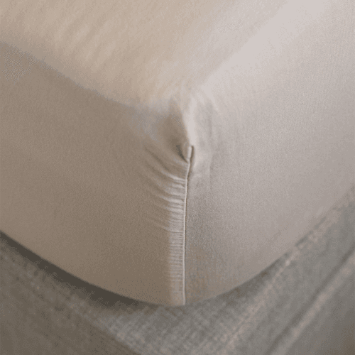 Image showing the Organic Cotton Fitted Sheet product.