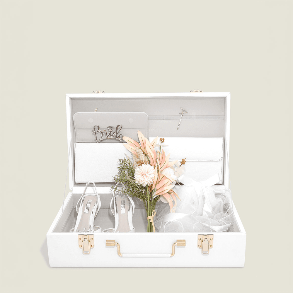 Memory Storage Trunk, White