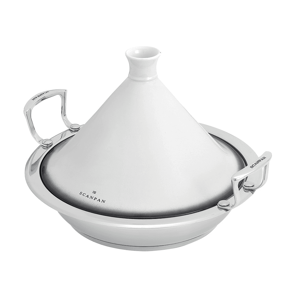 Impact Tagine with handles and lid, Stainless Steel