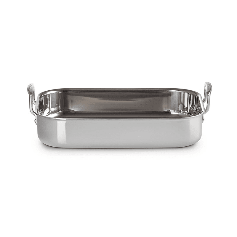 Classic 3-ply Rectangular Roaster, Stainless Steel