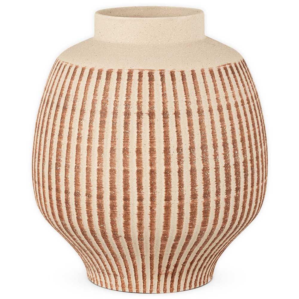 Perola Reactive Glaze Decorative Vase