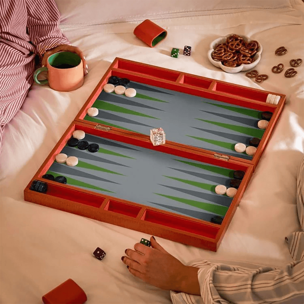 Lacquer Backgammon