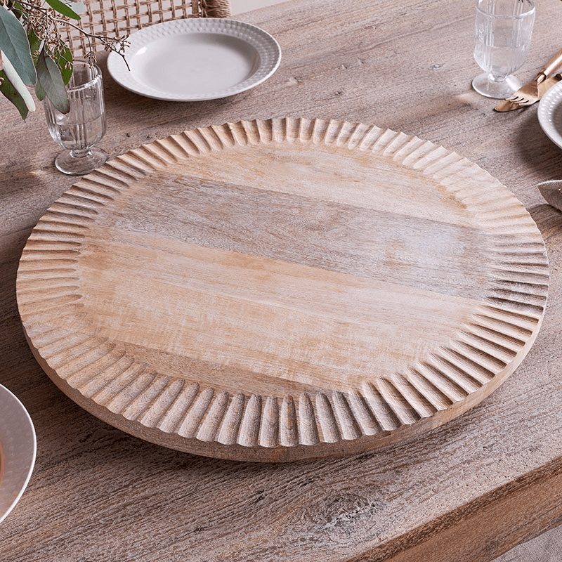 Soria Lazy Susan, Mango Wood