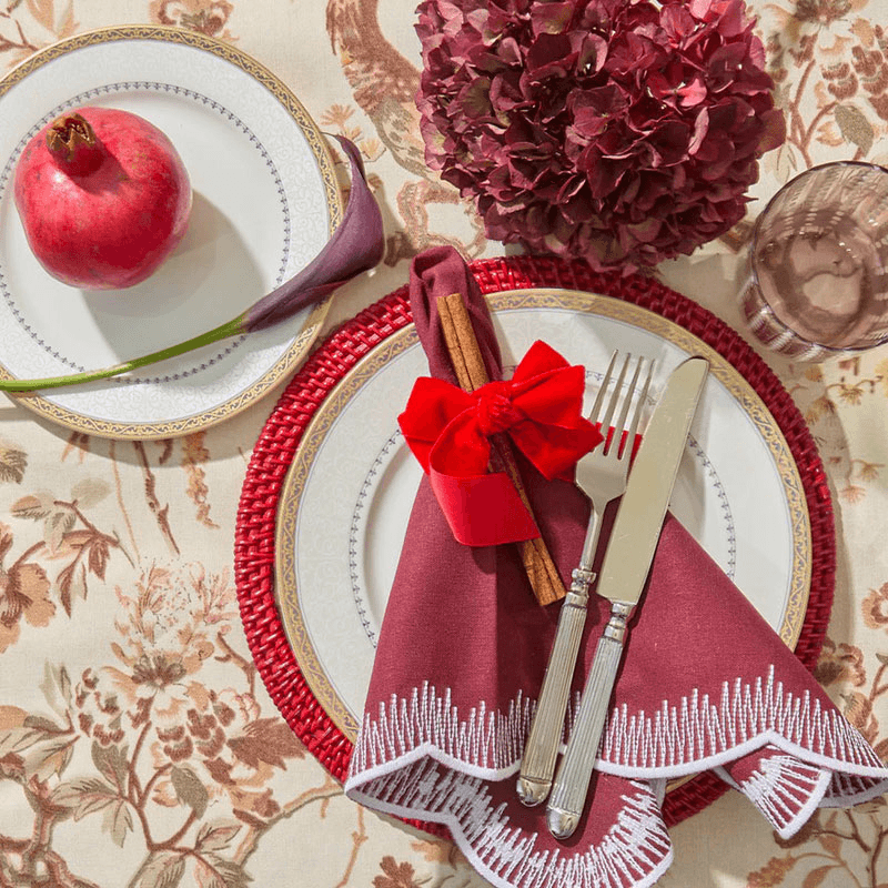 Bows Set of 4 Napkin Rings