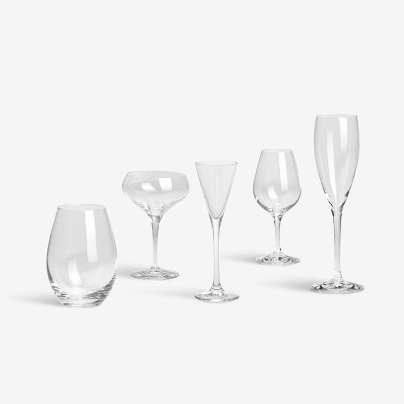 More Set of 2 Champagne Coupes
