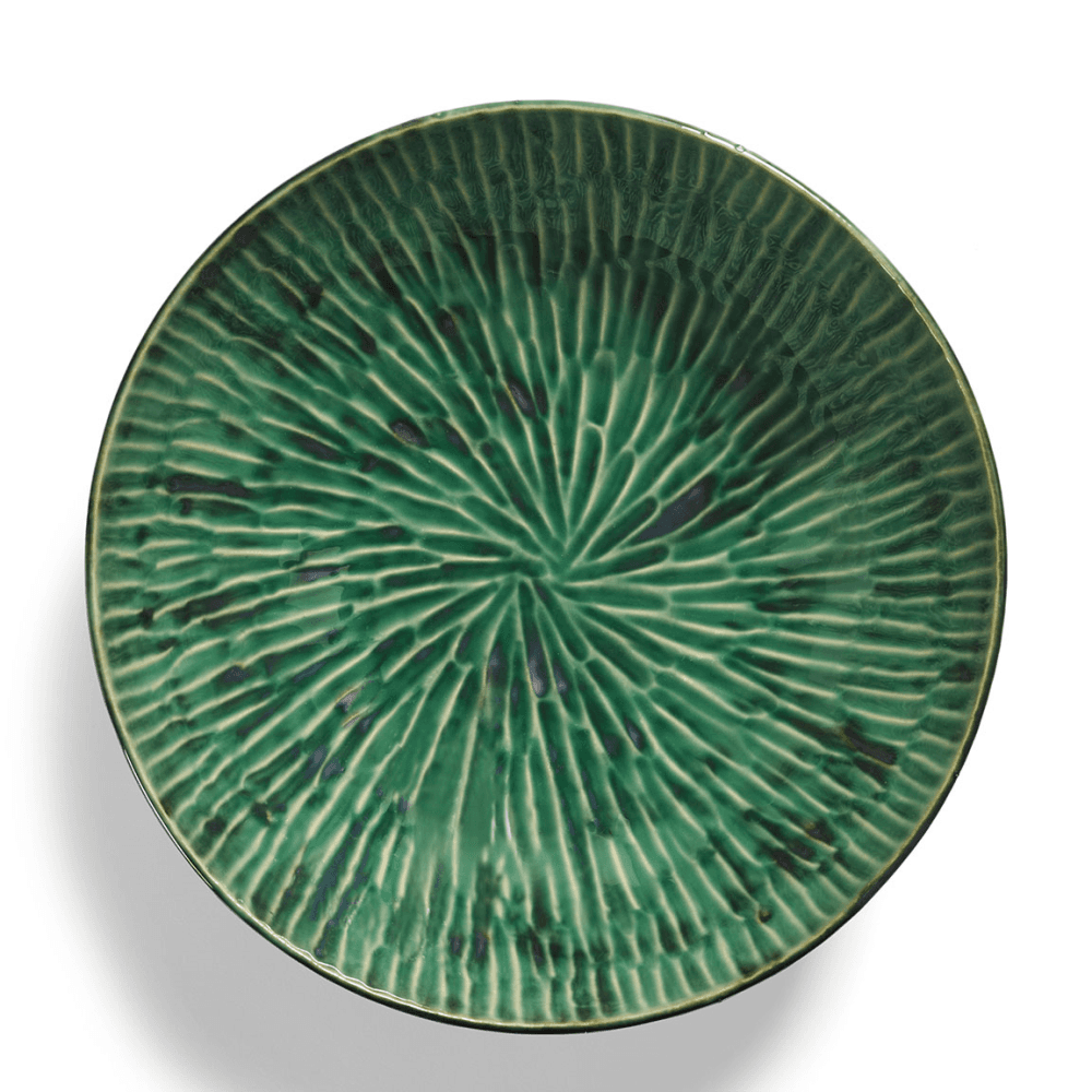 Verde Lanza by Pascale Naessen Serving Bowl, Green
