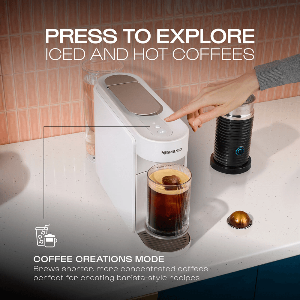 Vertuo Up Pod Coffee Machine, White