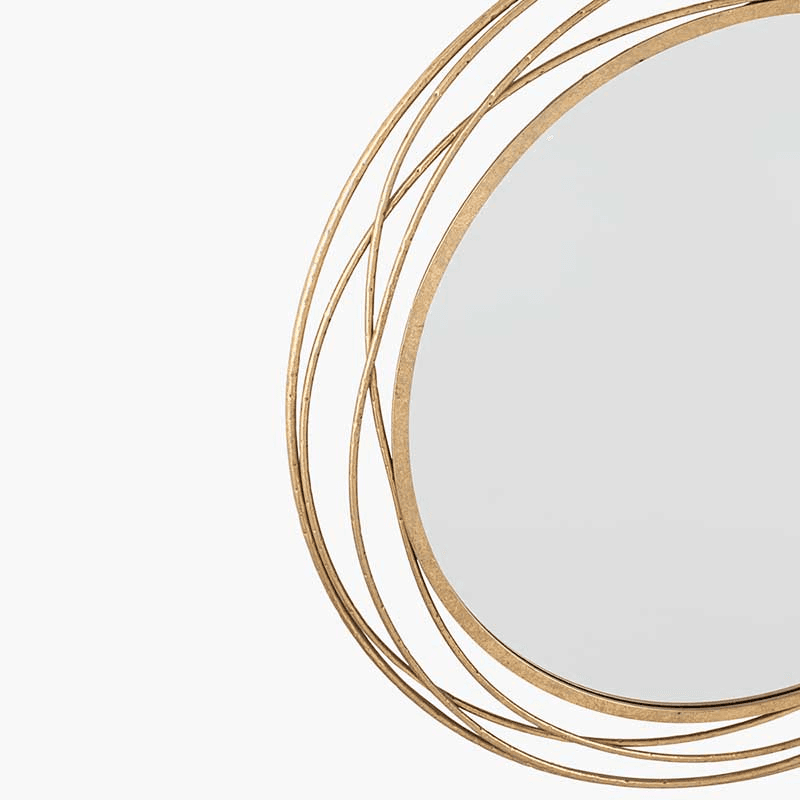 Metal Round Mirror