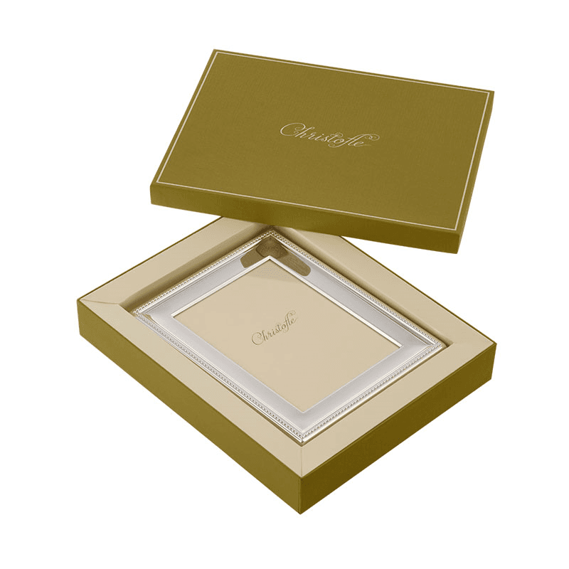 Perles Picture Frame, Silver