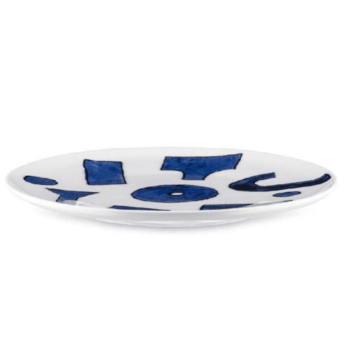 Image showing the Itsumo Yunoki Side plate, Blue product.