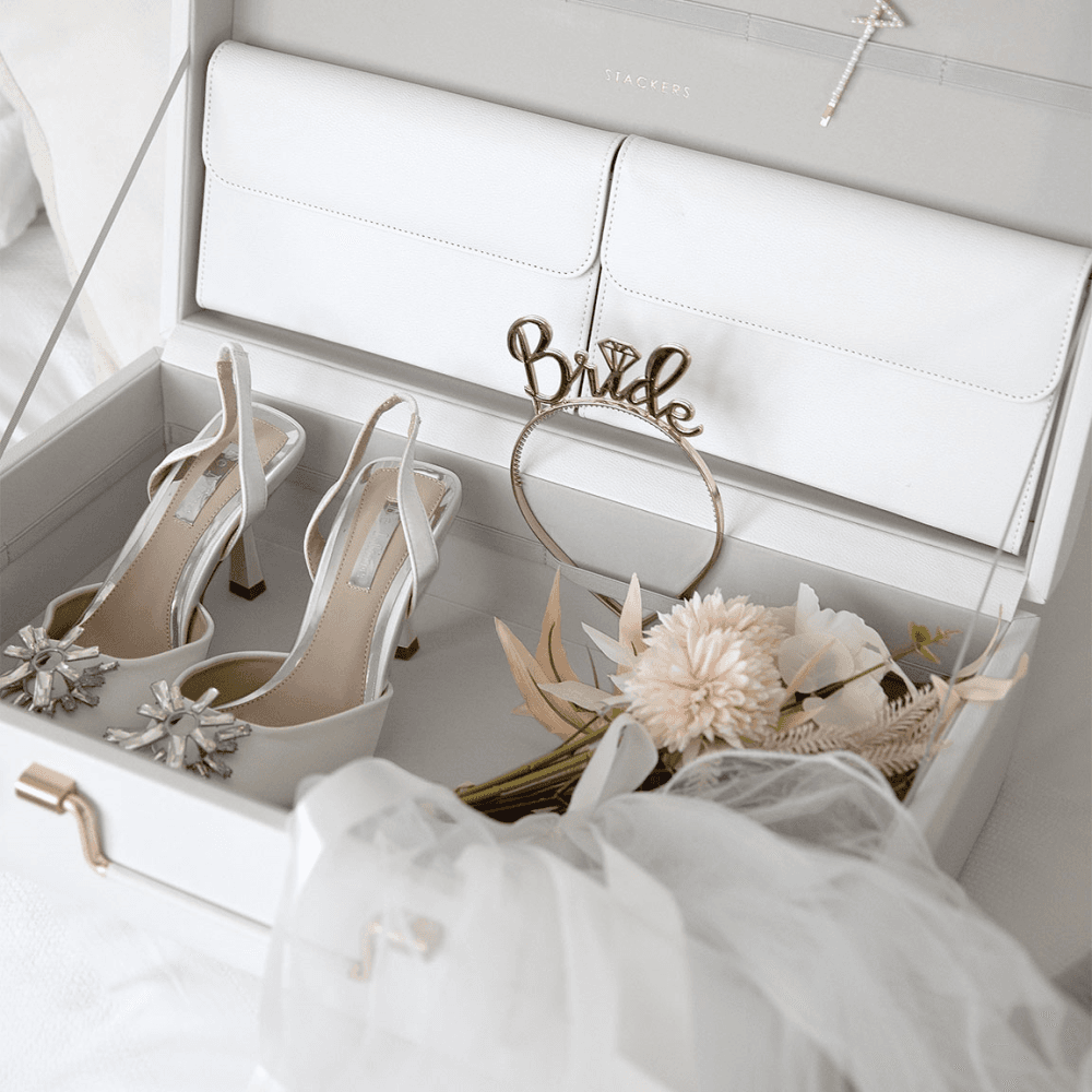 Memory Storage Trunk, White