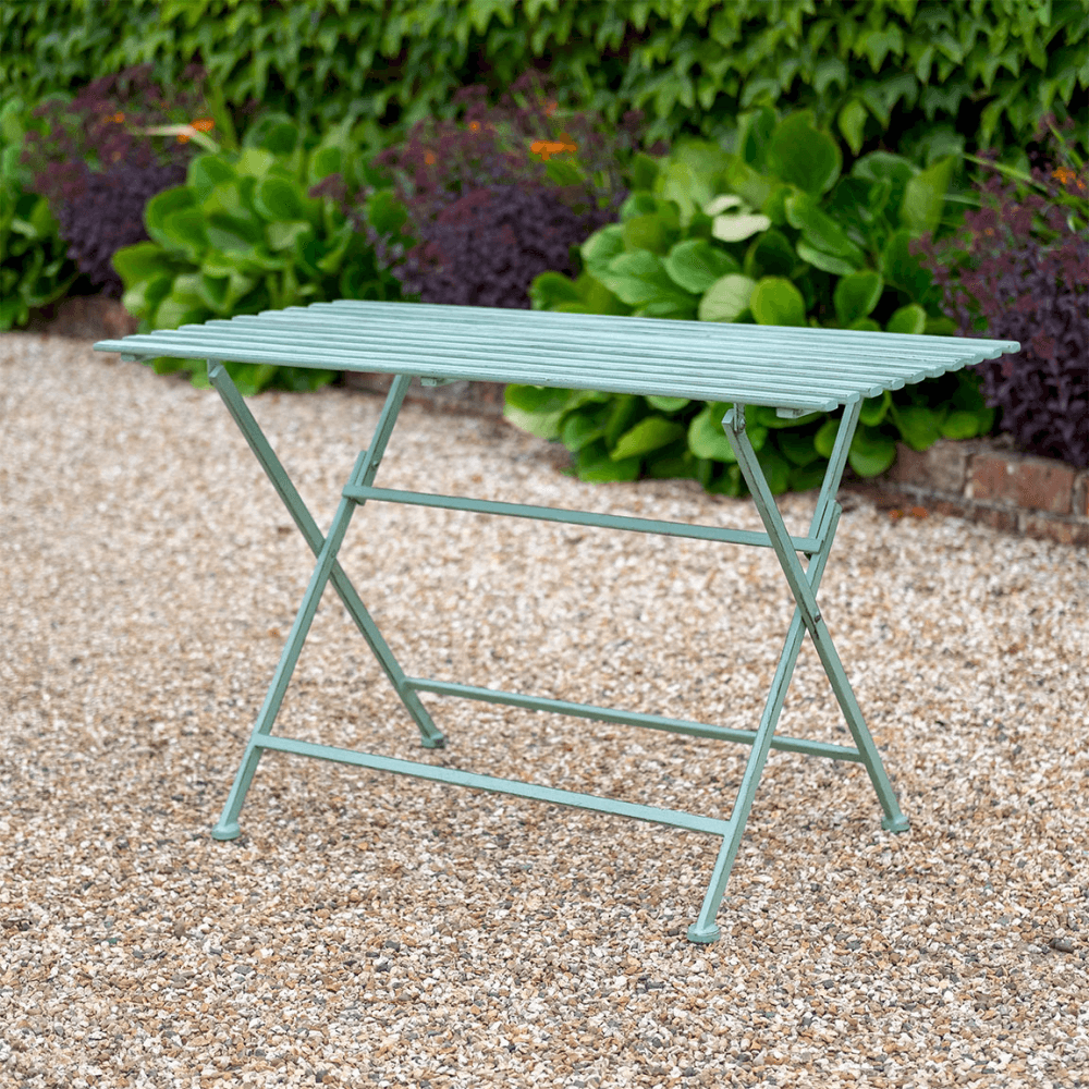 Battersea Slatted Table, Sage
