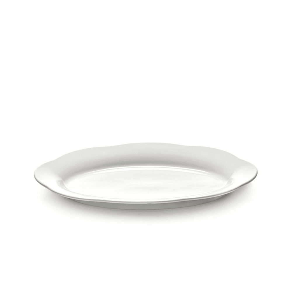 Silhouette by Sergio Herman Set of 2 High Oval Plates