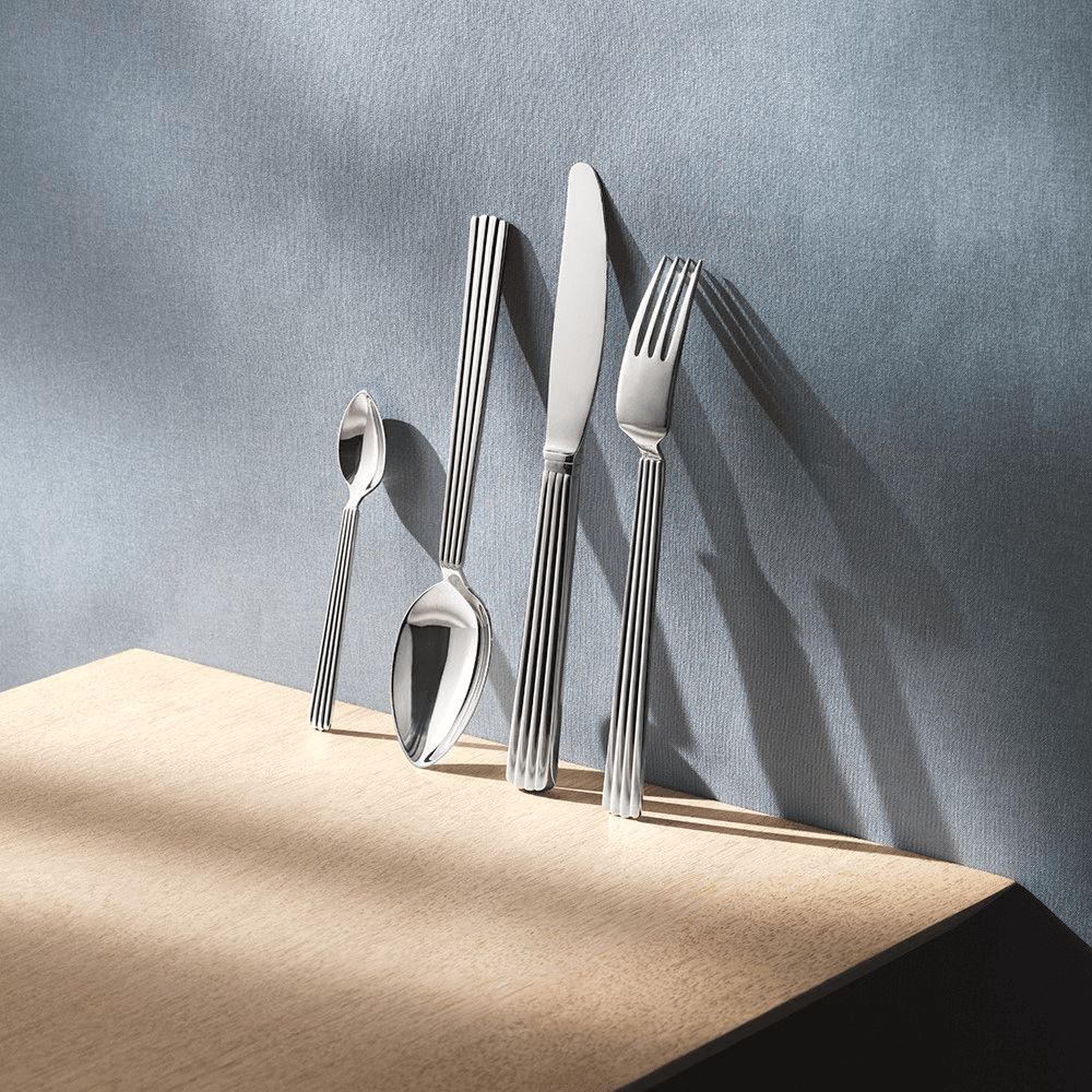 Bernadotte 24 Piece Cutlery Set, Mirror Polished Stainless Steel
