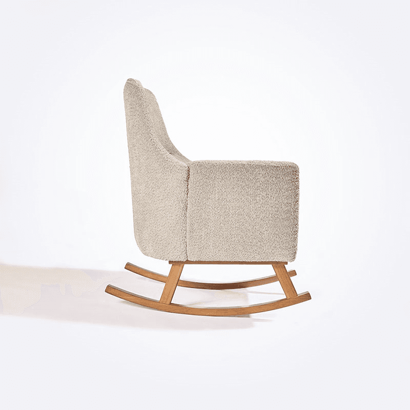 Oscar Luxe Rocking Chair & Footstool