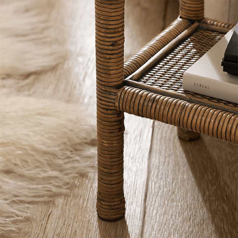 Cartmel Sofa Side Table, Natural