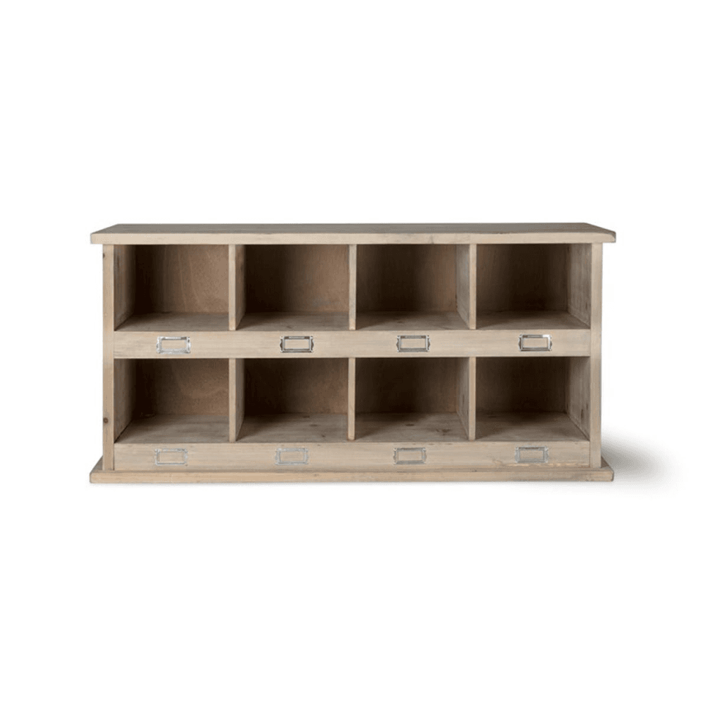 Chedworth 8 Shoe Rack, Natural