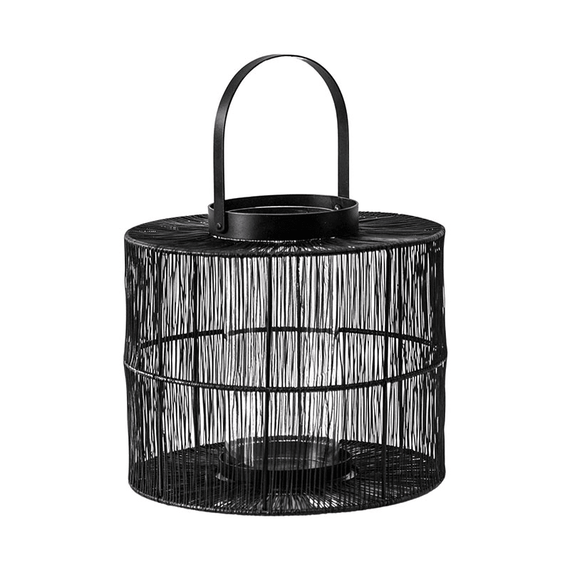Portofino Wirework Lantern with Glass Insert