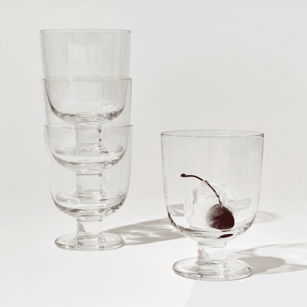 Lempi Set of 2 Goblets, Clear