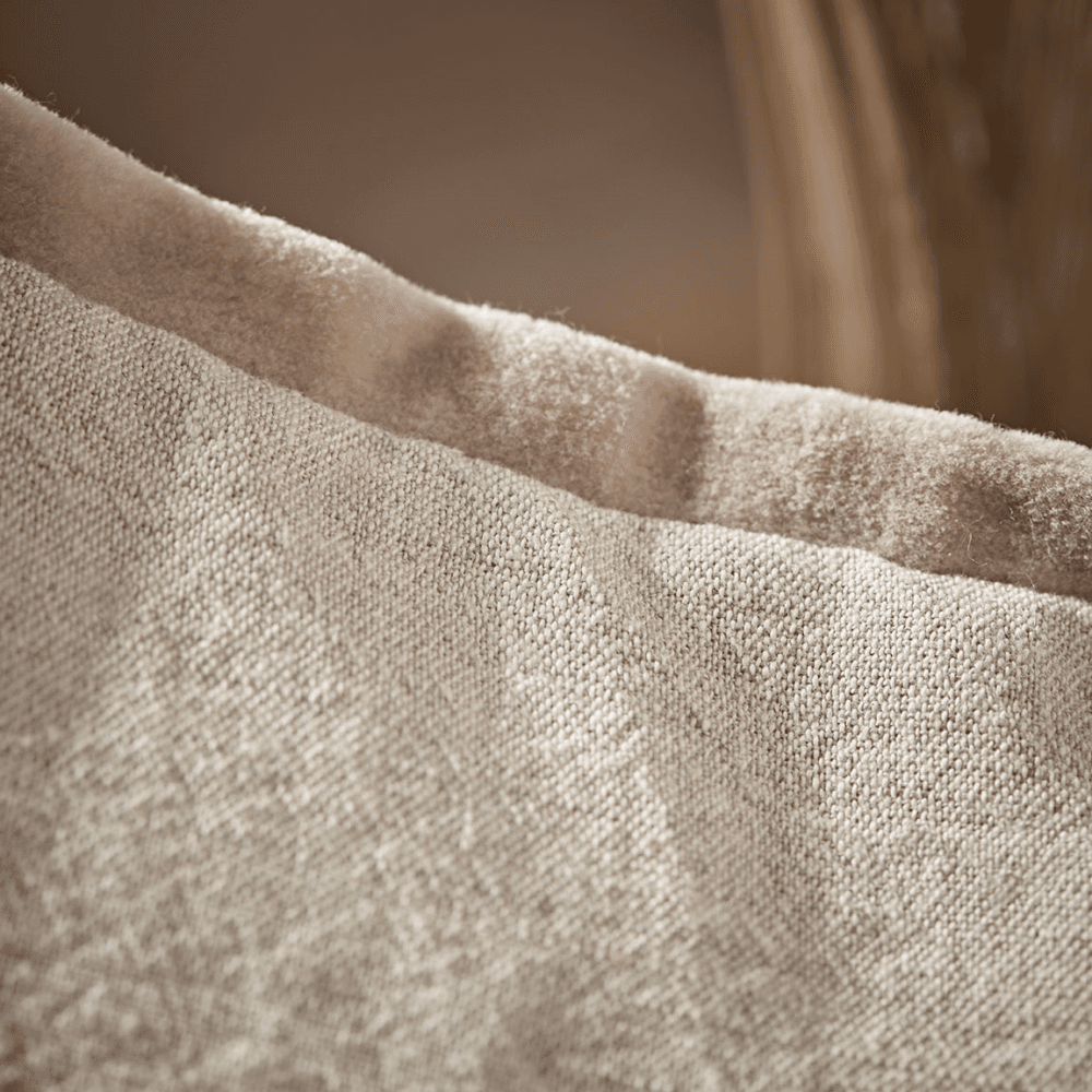 Velvet & Cotton Linen Cushion Cover