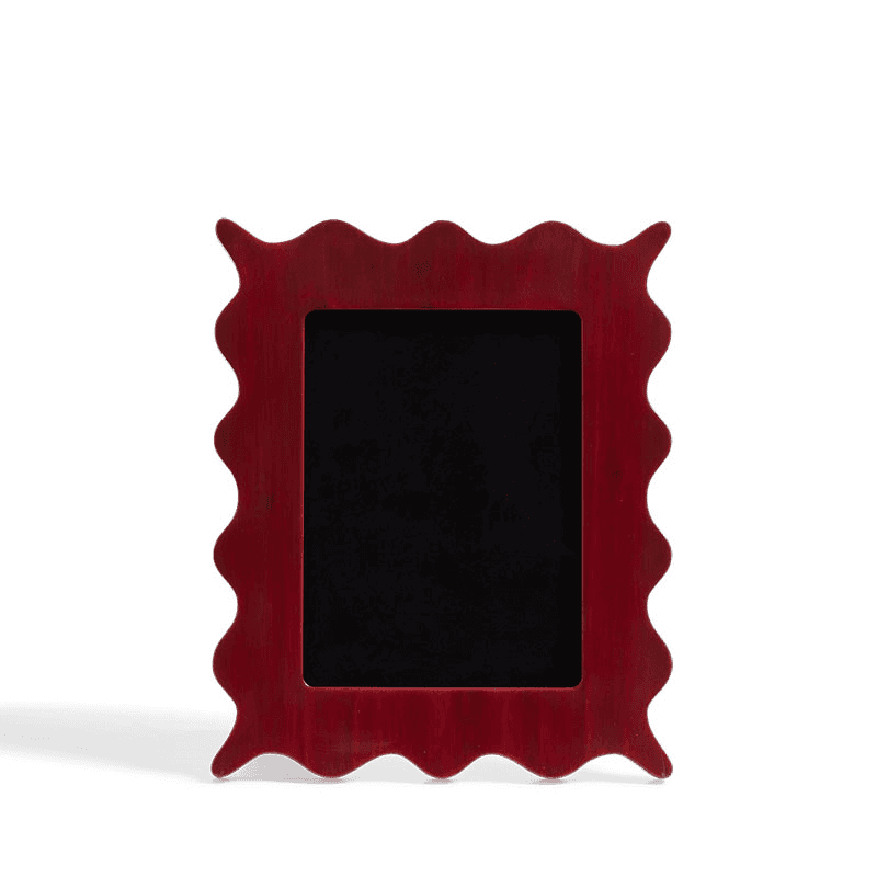 Talasa Photo Frame, Brushed Red