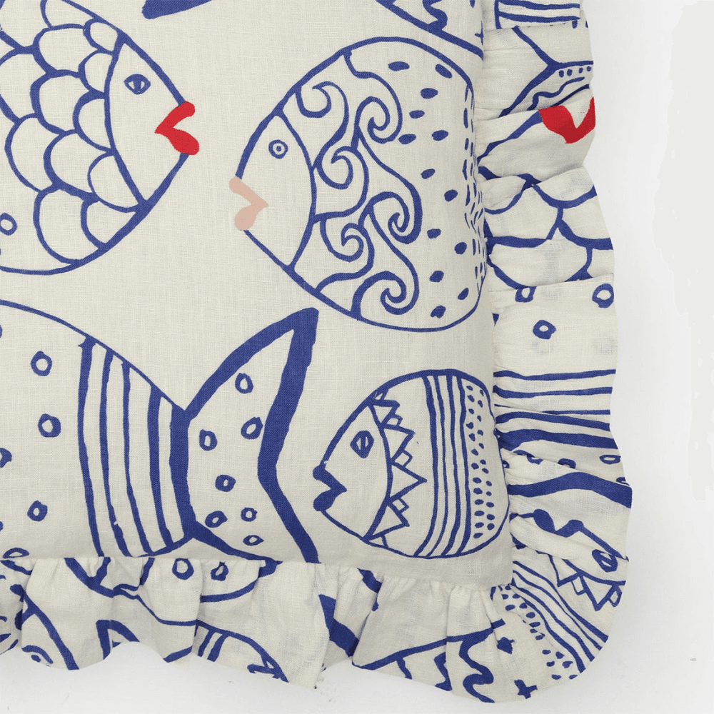 Poisson Cushion cover, Multi