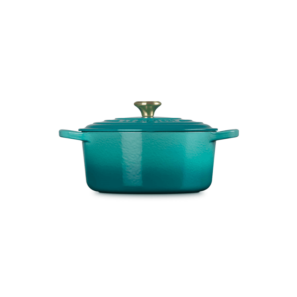Signature Cast Iron Round Casserole