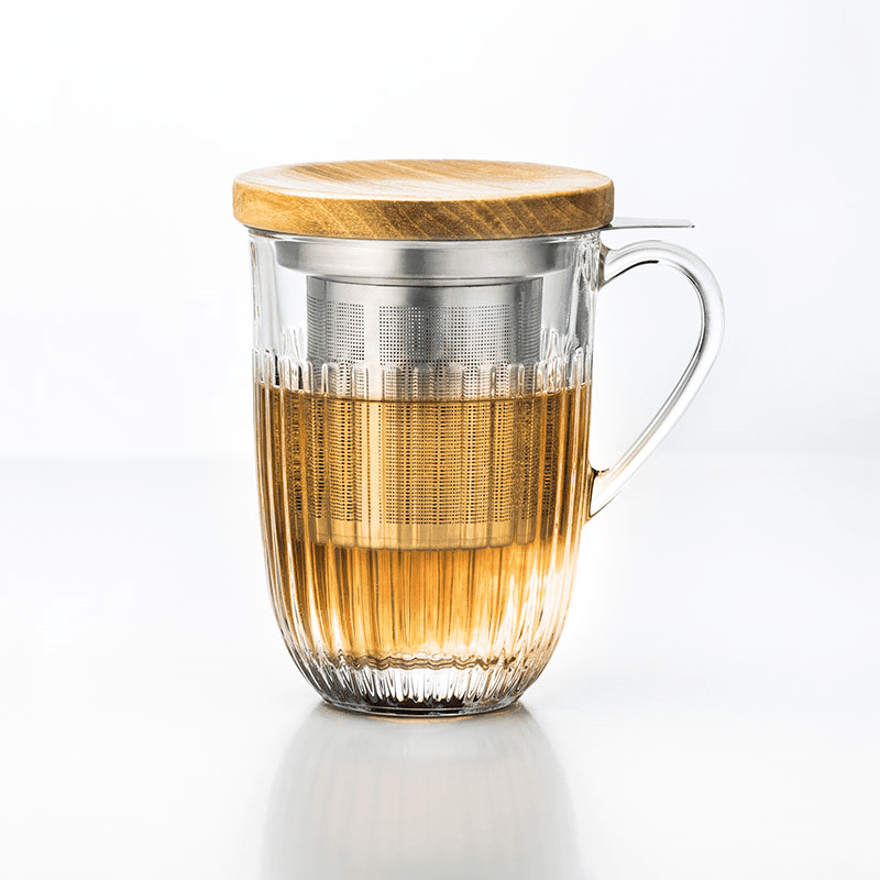 Ouessant Infuser Mug, Clear