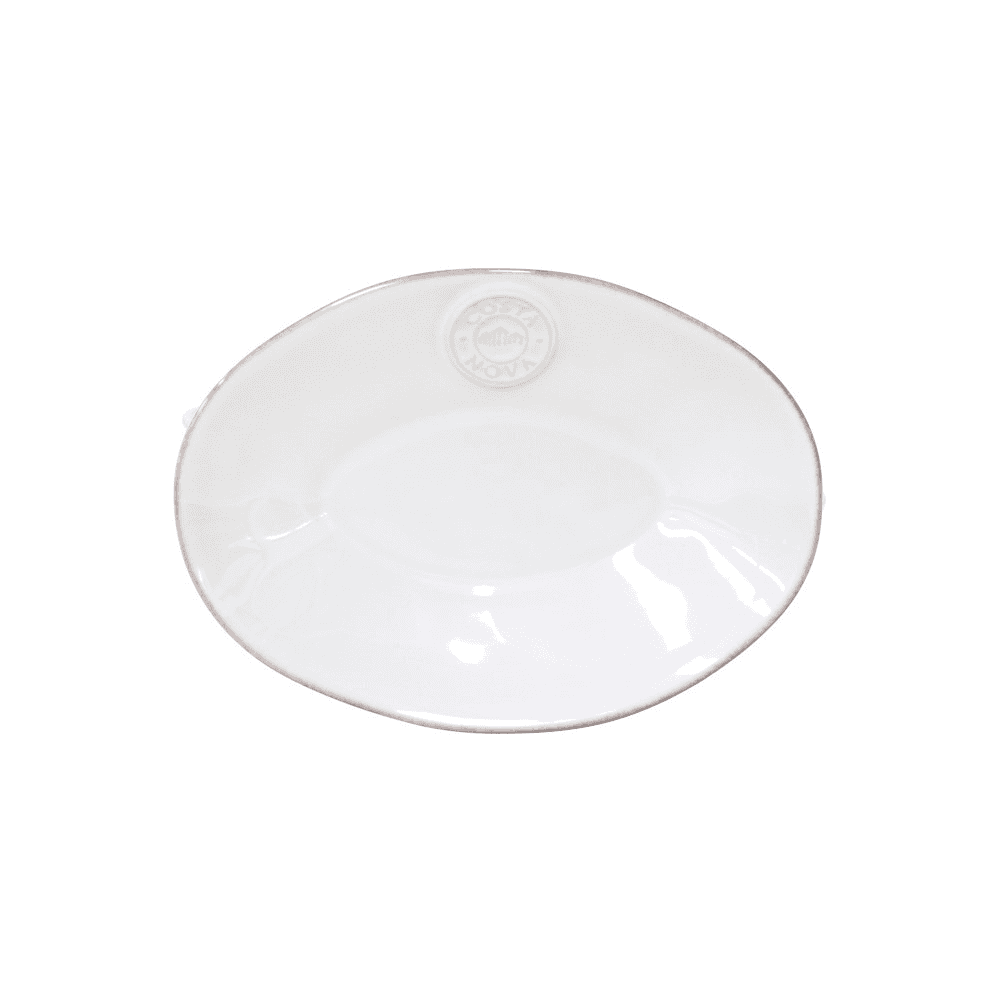 Nova Pair of small oval platters, White