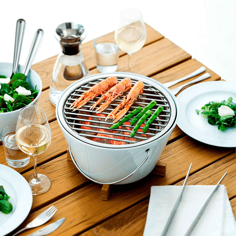 Table Grill, White