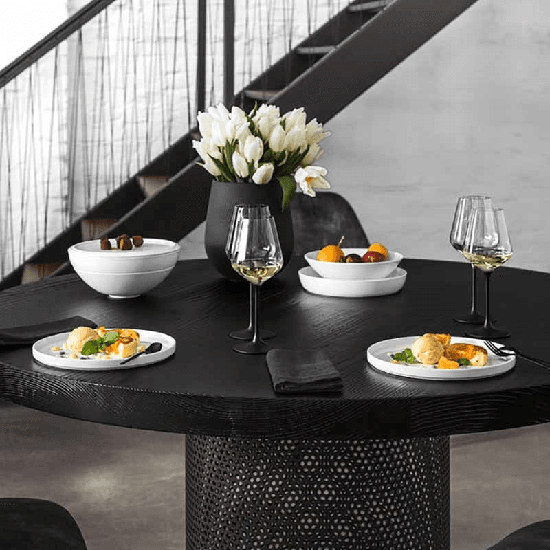 Iconic La Boule Stacking 7 Piece Plate & Bowl Set