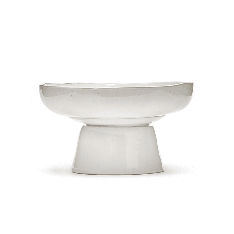 La Mère Serving Plate, Off White