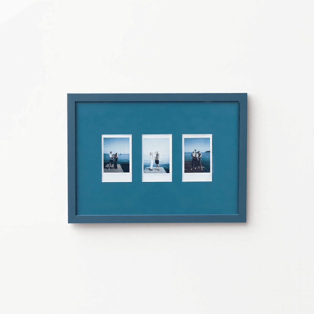 Marco A4 Frame and Instax Mini x 3 Picture Frame Mount