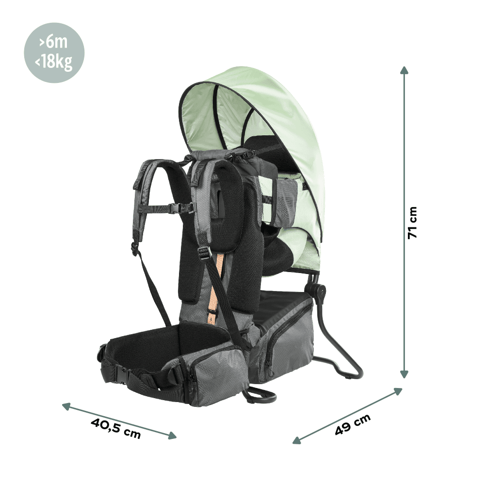 Moov & Hike Baby & Child Carrier, Sage Green