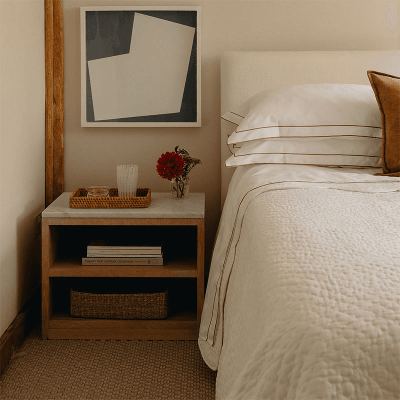 Frame Two Corded Duvet Cover