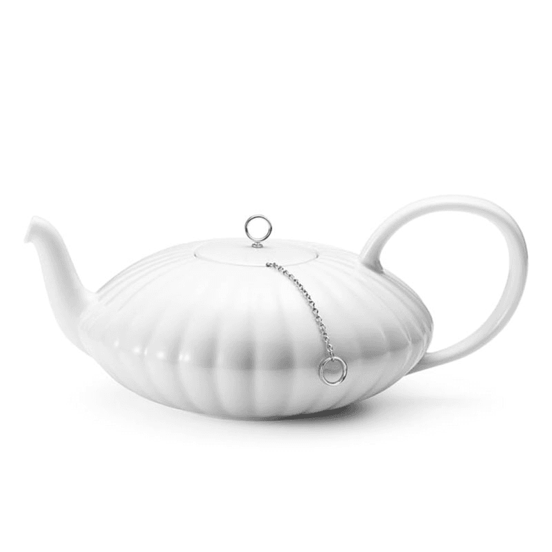 Bernadotte Tea Pot, White