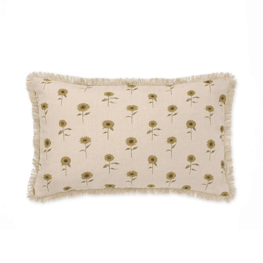 Sunflower Cushion, Natural