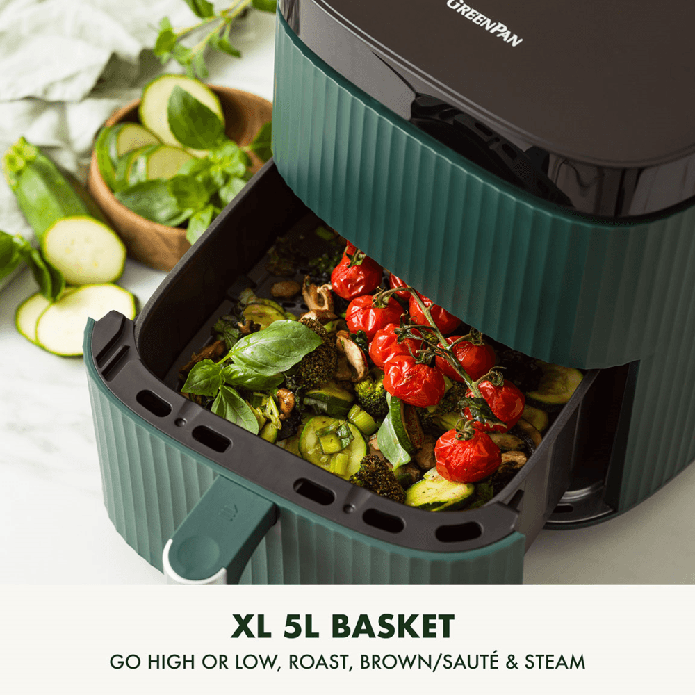 Silhouette XL Air Fryer, Pine Green