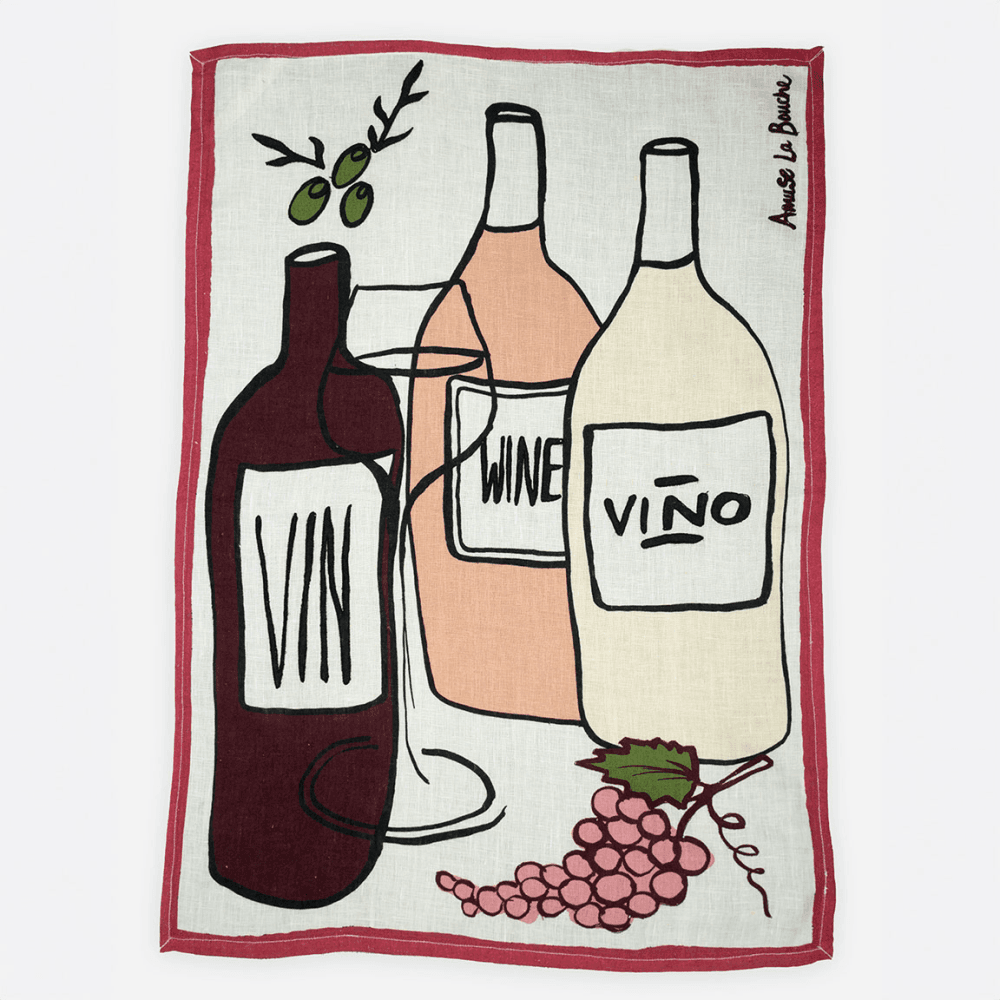 Tea Towel, Wine