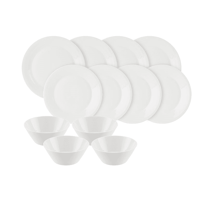 Pure Dinnerware Set, White
